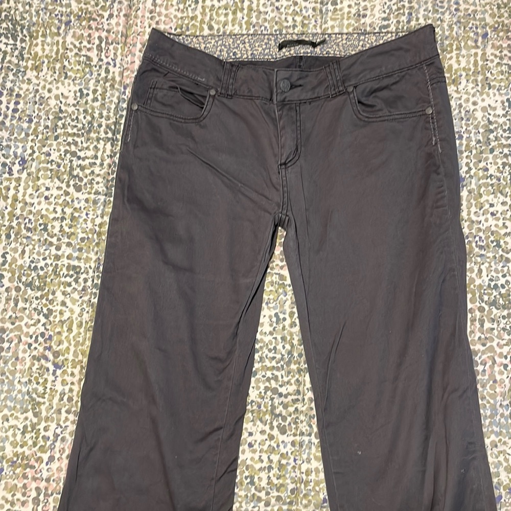 Prana Lowrise twill pants size 10